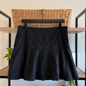 Athleta Women's Black Athleisure Athletic Tennis Golf Skort (Shorted Skirt), 10